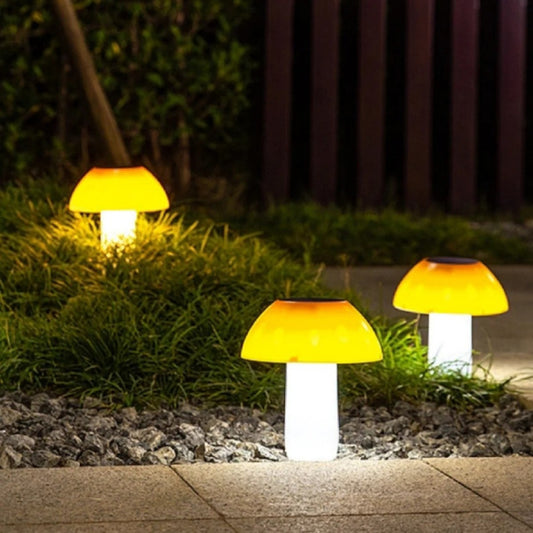 Solar Mushroom Garden Lights