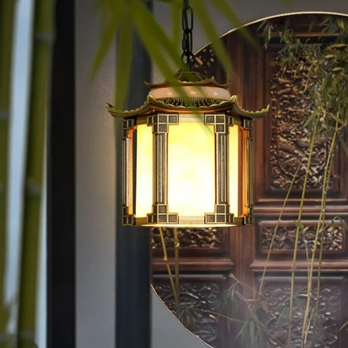 Traditional Oriental Hanging Lantern