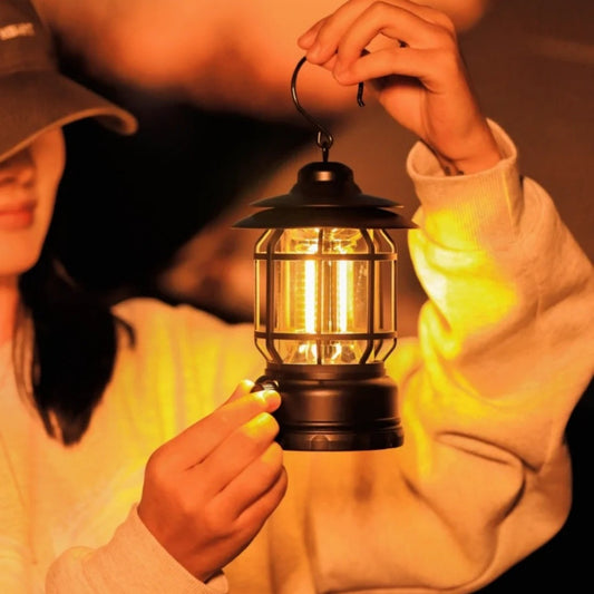 Warm Glow LED Lantern