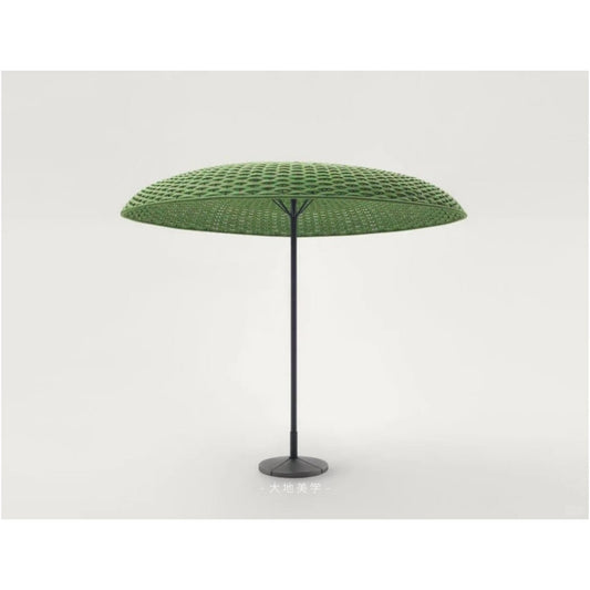 Modern Woven Patio Umbrella