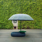 Modern Checkered Patio Umbrella