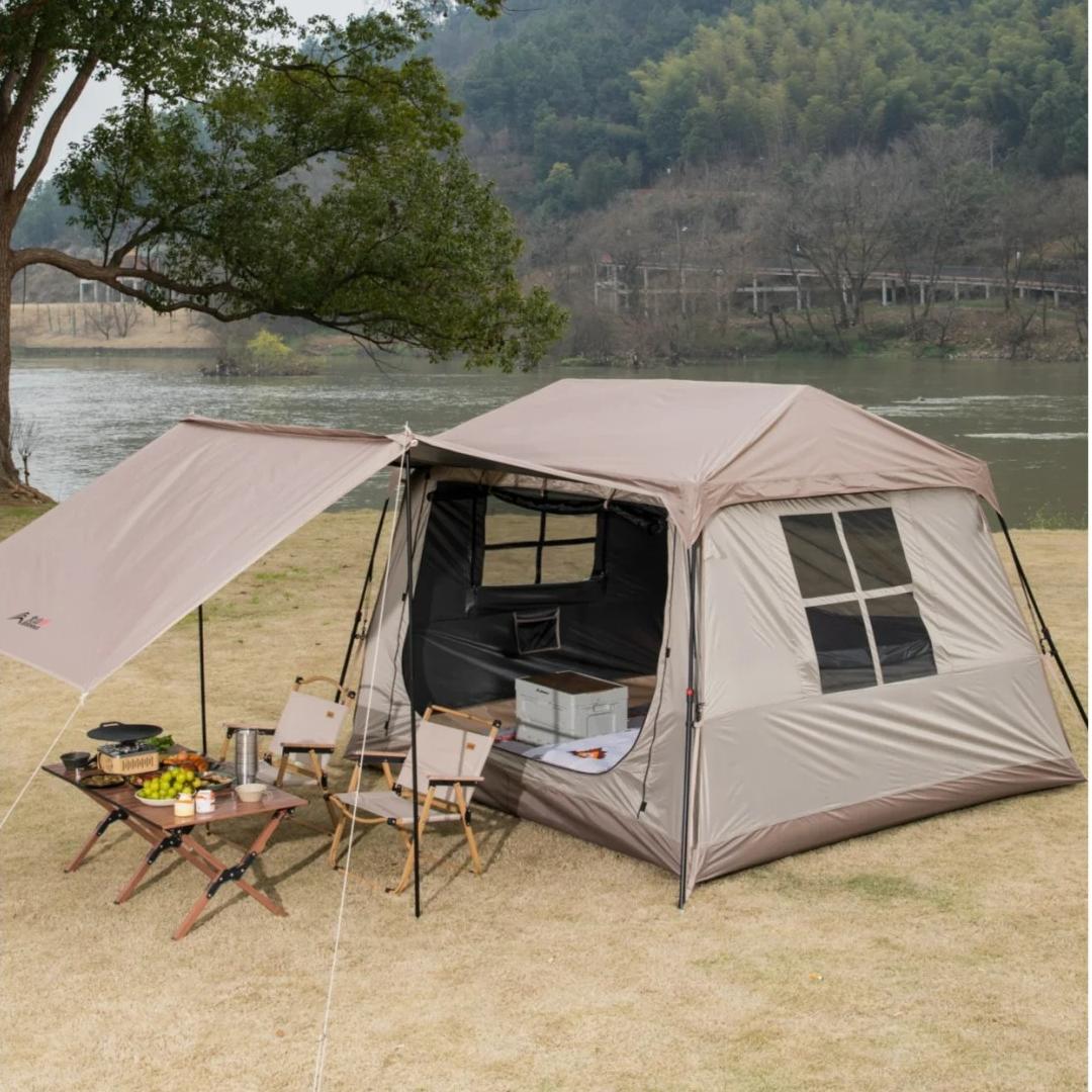 Camping Tent with Awning